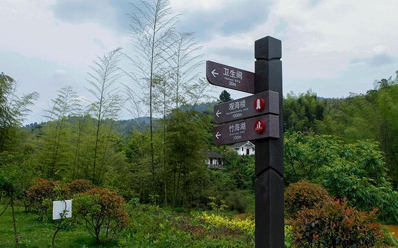 重慶旅游景區(qū)習(xí)見(jiàn)的標(biāo)識(shí)標(biāo)牌有四大類