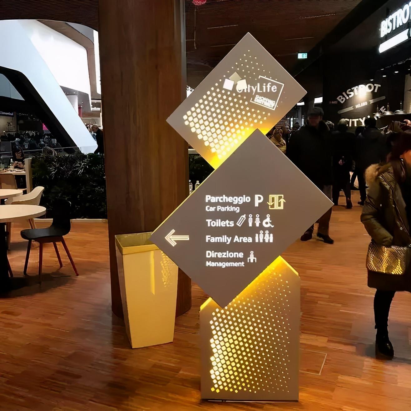 走心的購物中心設(shè)計，是怎樣將「導(dǎo)視系統(tǒng)」策劃使用到極致的？21