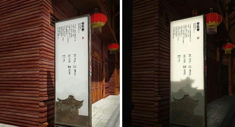 中國風(fēng)標(biāo)志標(biāo)牌事例分享，美3