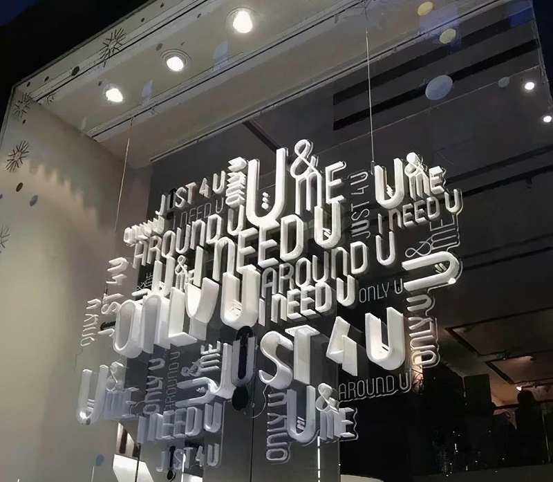 用PVC做的導(dǎo)視LOGO，有創(chuàng)意11